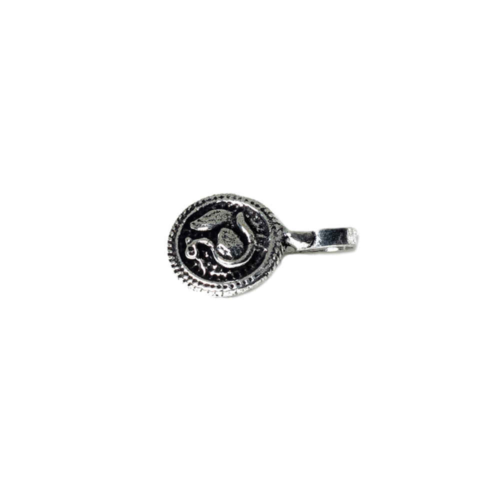 Buy Ferosh Swan Silver Oxidised Clip On Nose Pin - Purplle