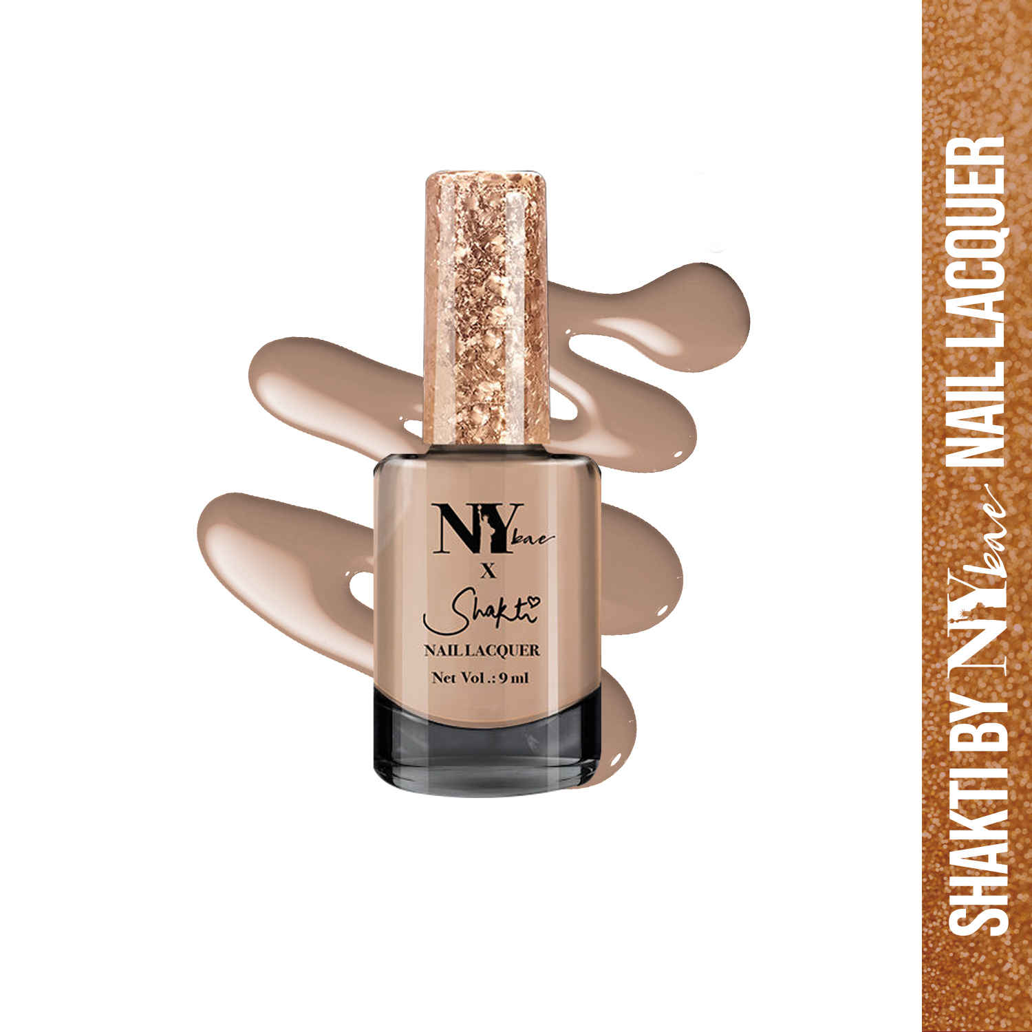 Buy Shakti By NY Bae Nail Lacquer - Liberty Break Dance 4 (9 ml) | Nude | Luxe Matte Finish | Highly Pigmented | Chip Resistant | Long lasting | Streak-free Application | Smooth Texture | Cruelty Free - Purplle