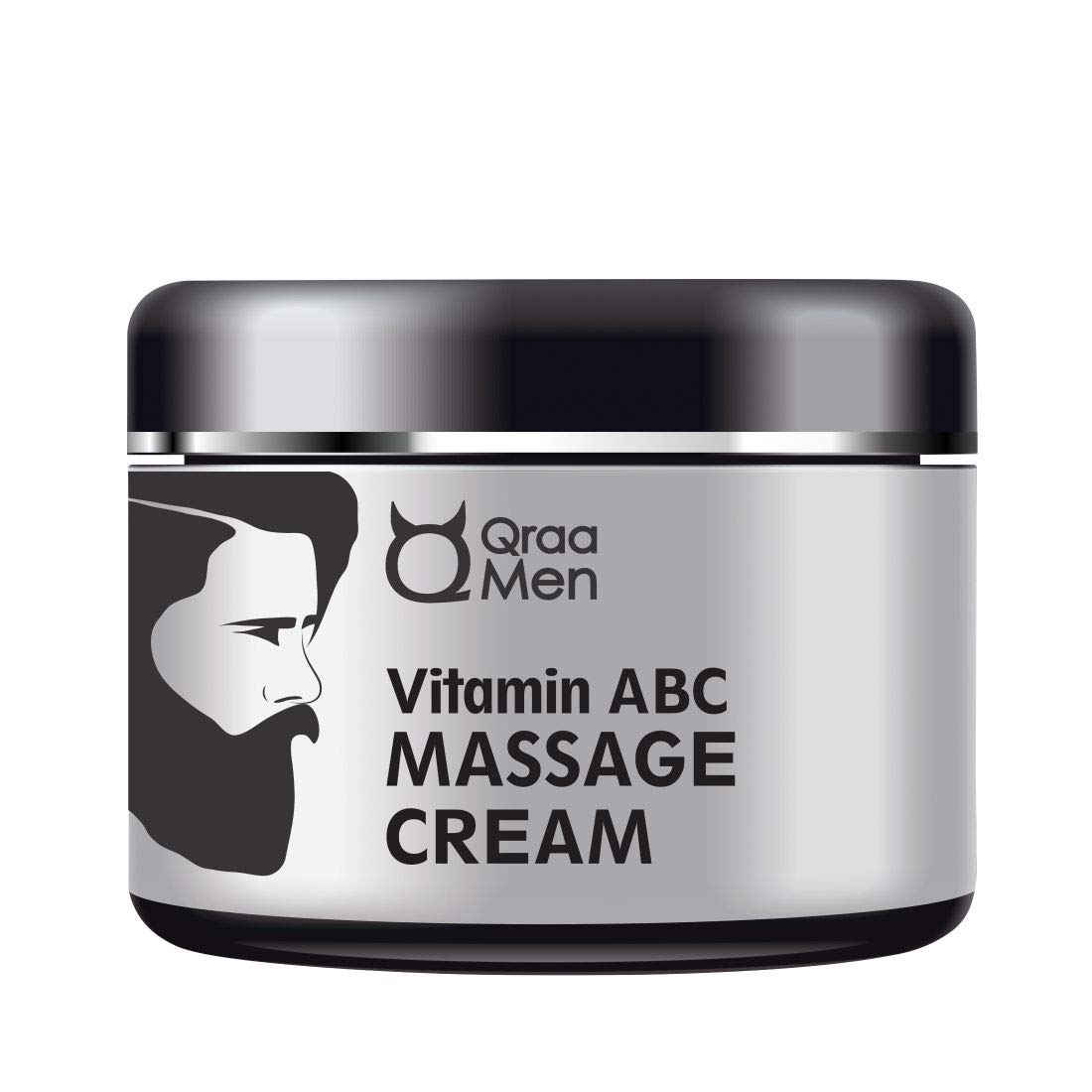 Buy Qraa Men Vitamin ABC Professional Face Massage Cream For Skin Nourishment Face Cleansing Skin Repair Instant Glow (100 g) - Purplle