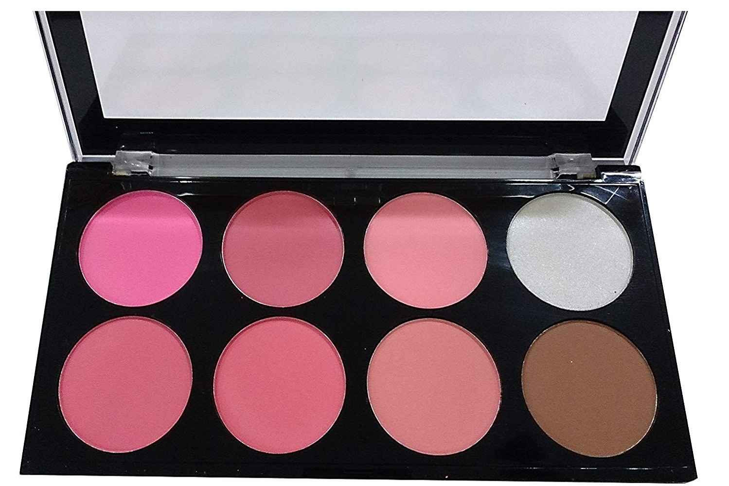 Buy Clamy 8 Color Blush Palette - Purplle