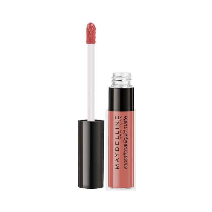 Buy Maybelline New York Sensational Liquid Matte Lipstick 10, Bday Suit On (7 g) - Purplle