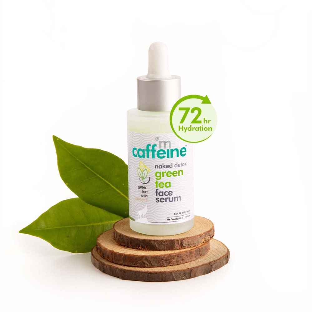 Buy mCaffeine Naked Detox Green Tea Face Serum (40 ml) - Purplle
