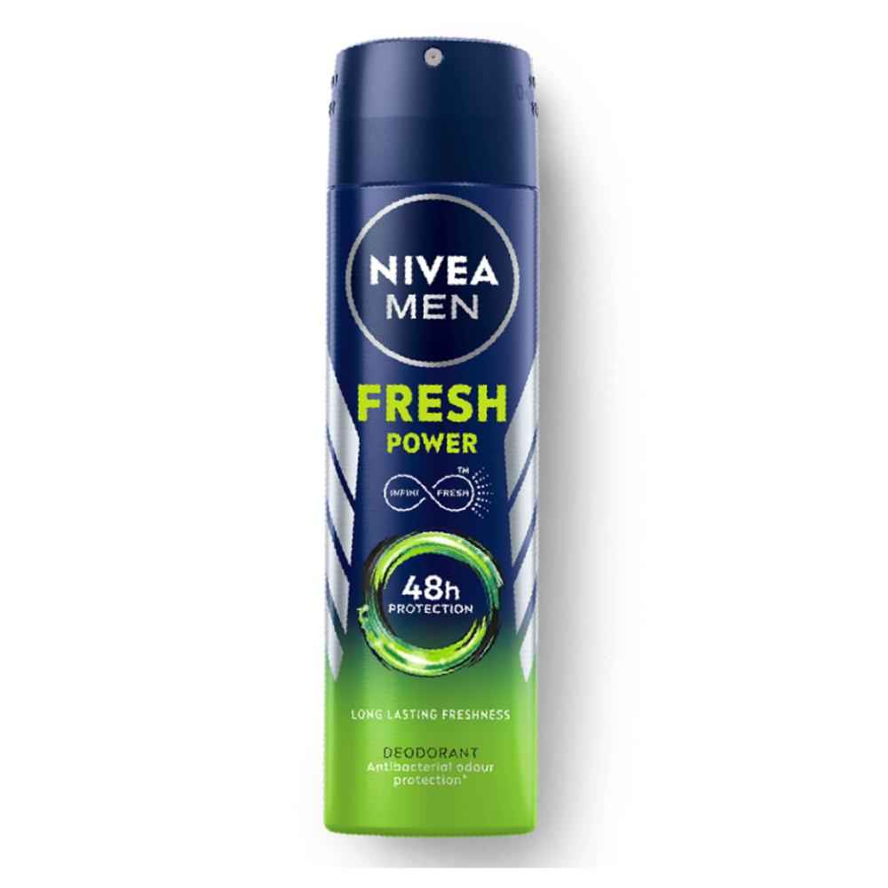 Buy Nivea Men Fresh Power Deodorant (200 ml) - Purplle