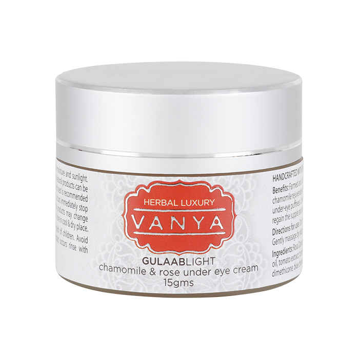 Buy Vanya Herbal Gulaab Light - Chamomile And Rose Under Eye Cream (15 g) - Purplle