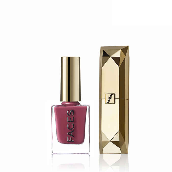 Buy Faces Canada Belle De Luxe Jewel Cut Lip & Tip Gift Box - French Rosette - Purplle
