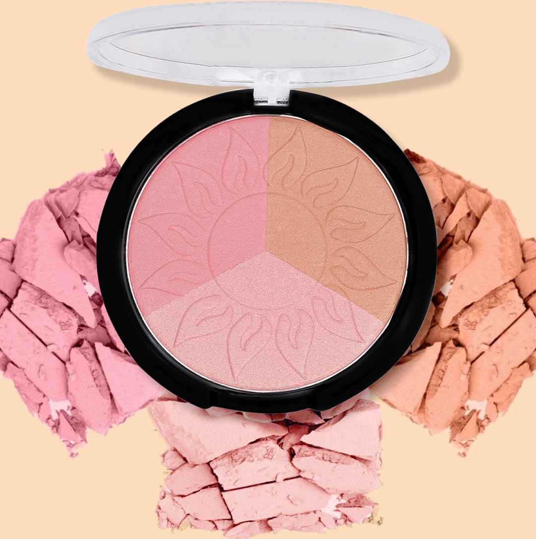 Buy Cameleon 3 Colors Professional Bronzer 01 - Purplle