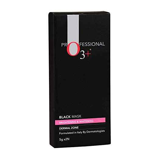 Buy O3+ Brightening & Glow Boosting Black Mask (5g x 2) - Purplle
