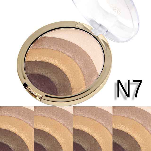 Buy Miss Rose 5 Color Eyeshadow/Highlighter 7001-383 N07 - Purplle
