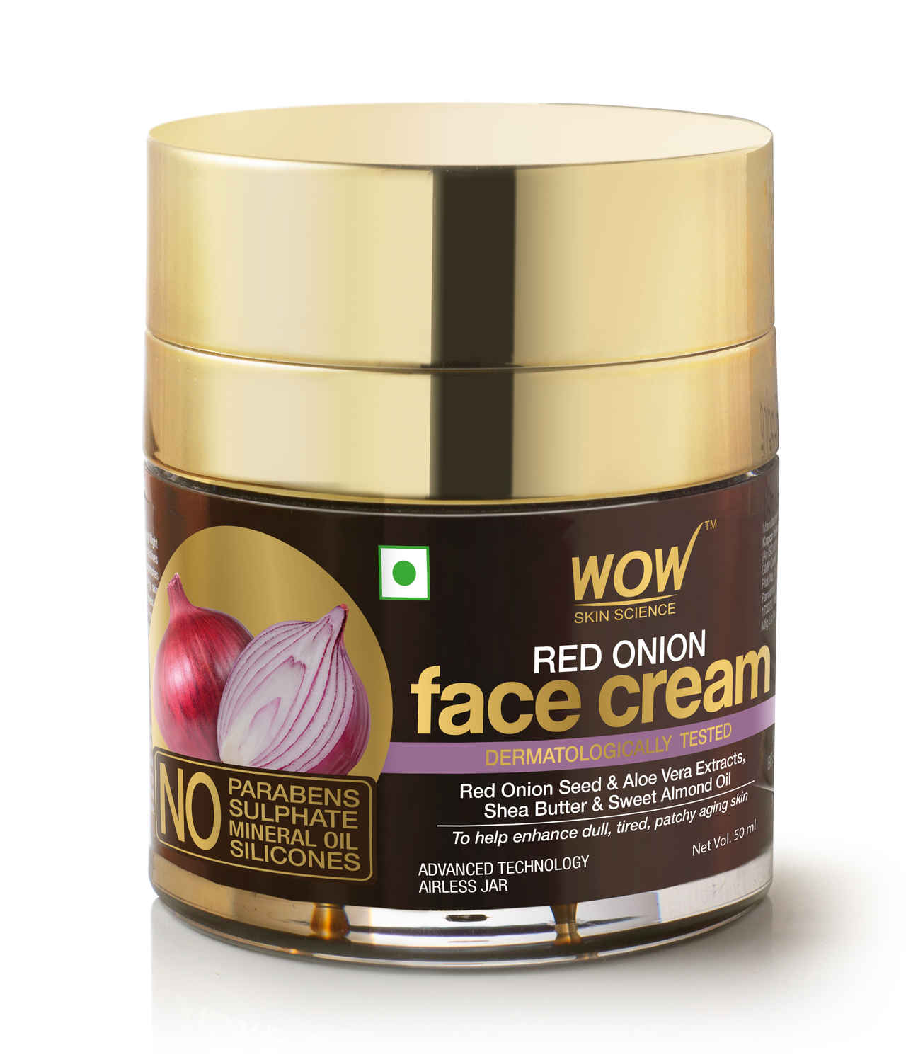 Buy WOW Skin Science Red Onion Face Cream (50 ml) - Purplle