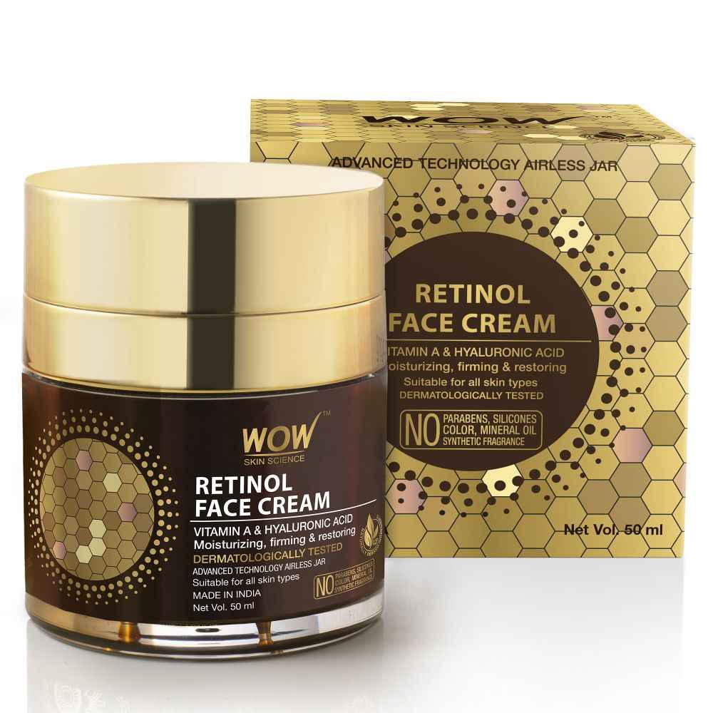 Buy WOW Skin Science Retinol Face Cream (50 ml) - Purplle
