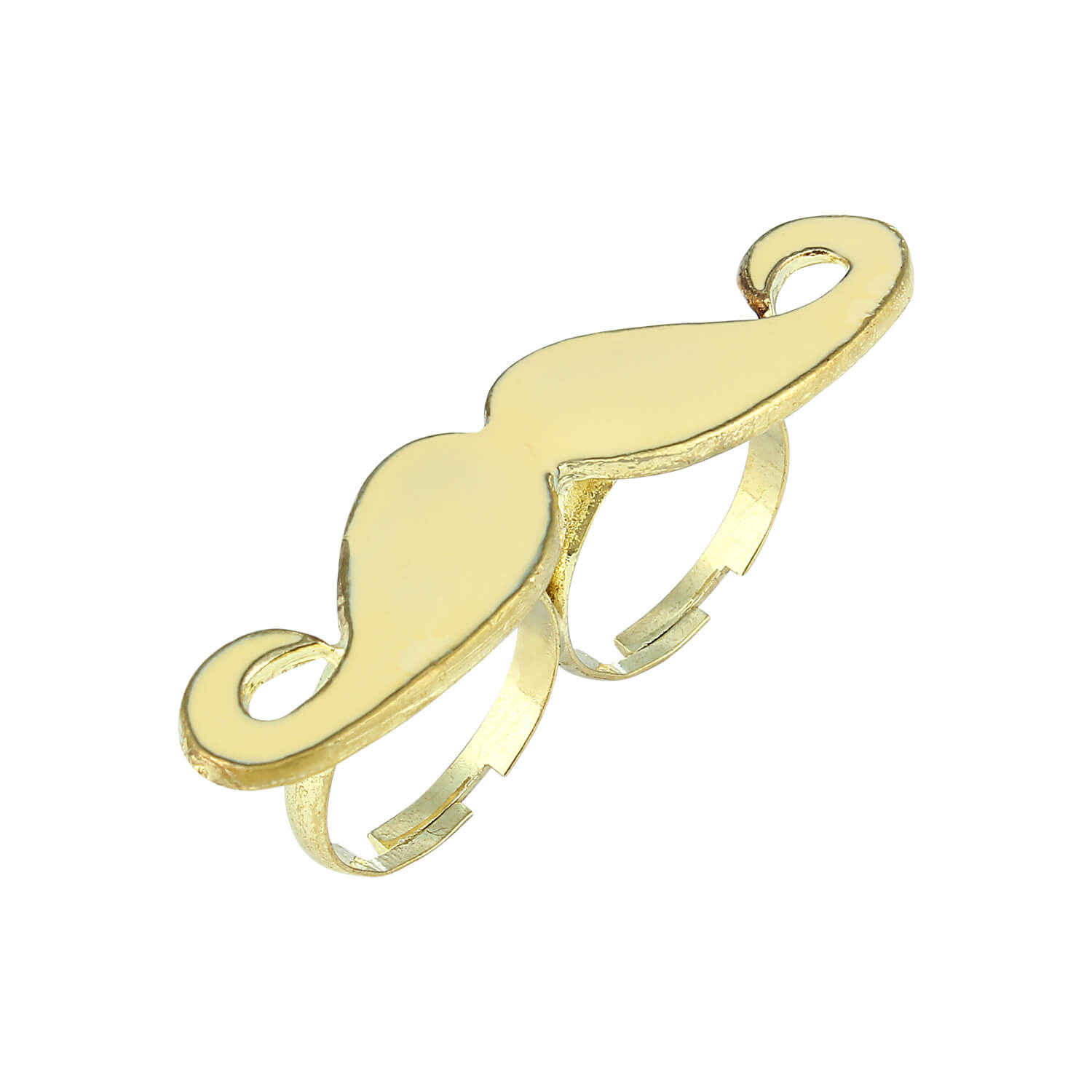 Buy Femnmas Moustache Ring For Girls - Purplle