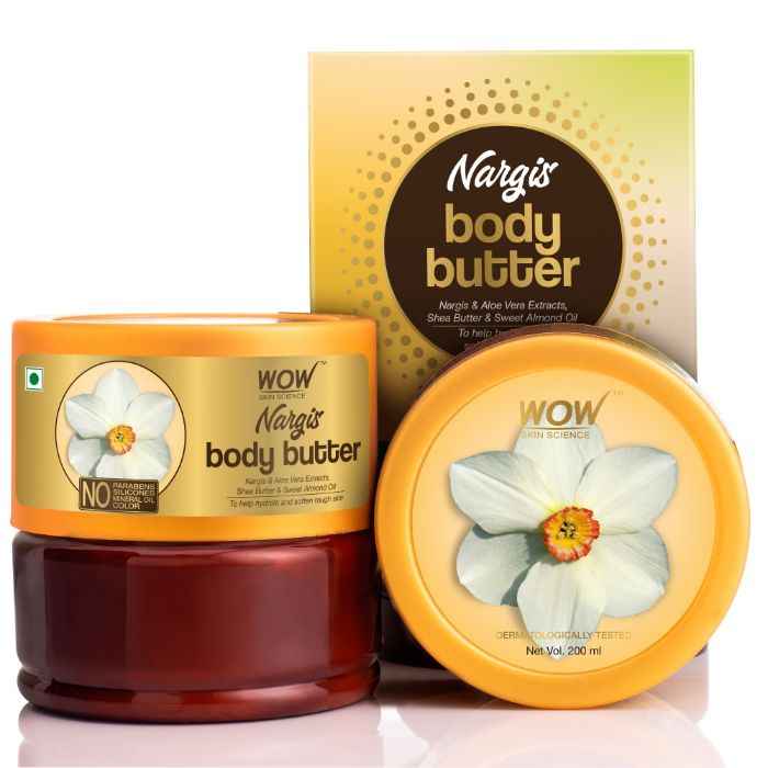 Buy WOW Skin Science Nargis Body Butter (200 ml) - Purplle