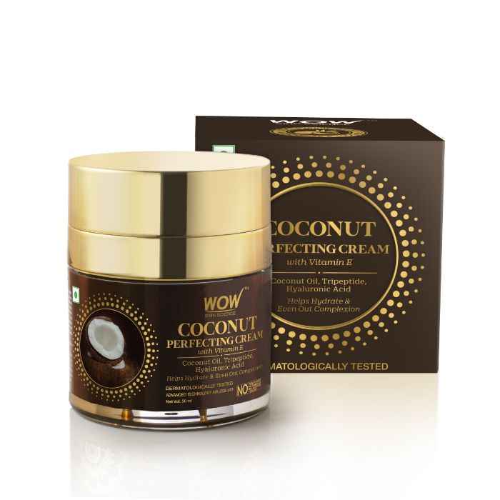 Buy WOW Skin Science Coconut Perfecting Cream (50 ml) - Purplle