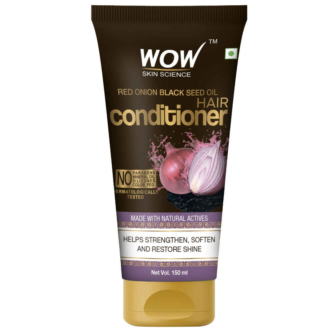 Buy WOW Skin Science Red Onion Black Seed Oil Hair Conditioner (150 ml) - Purplle
