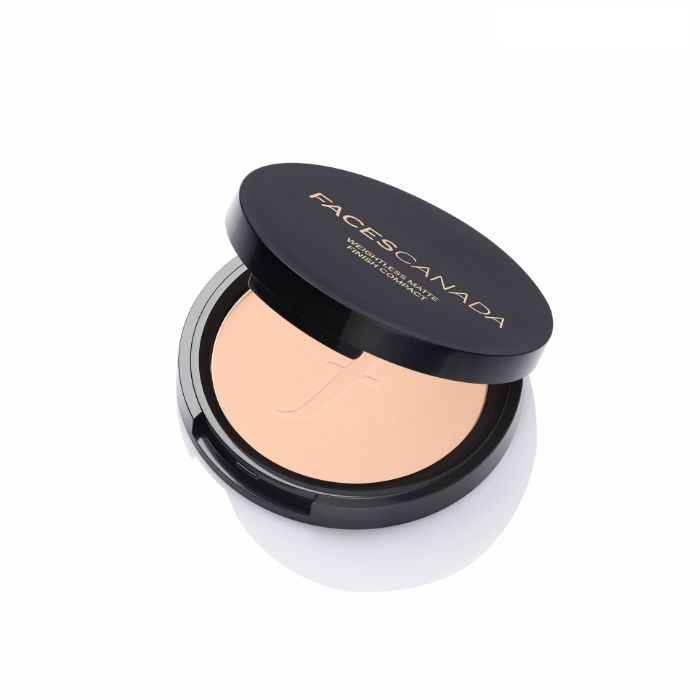 Buy FACES CANADA Weightless Matte Finish Compact Powder - Ivory, 9 gm - Purplle