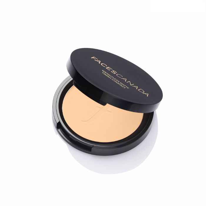 Buy FACES CANADA Weightless Matte Finish Compact Powder - Sand, 9 gm - Purplle