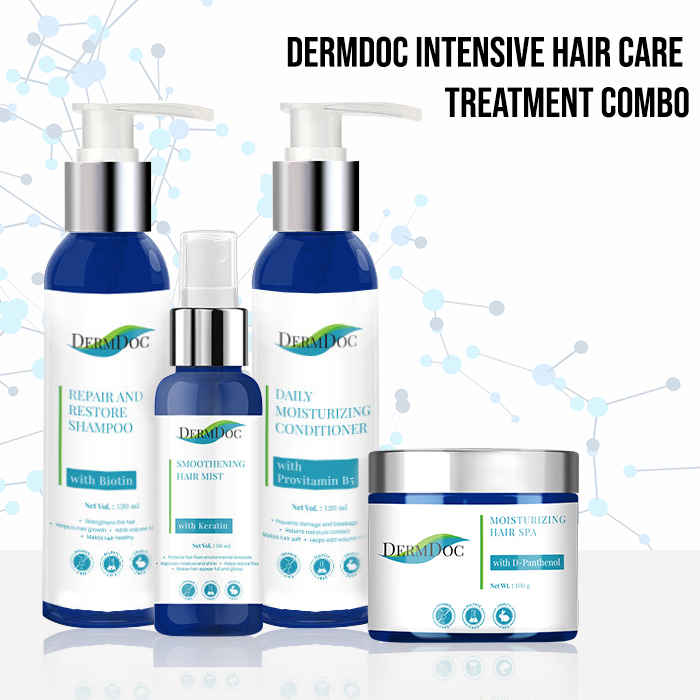 Buy DermDoc Intensive Hair Care Treatment Combo - Purplle