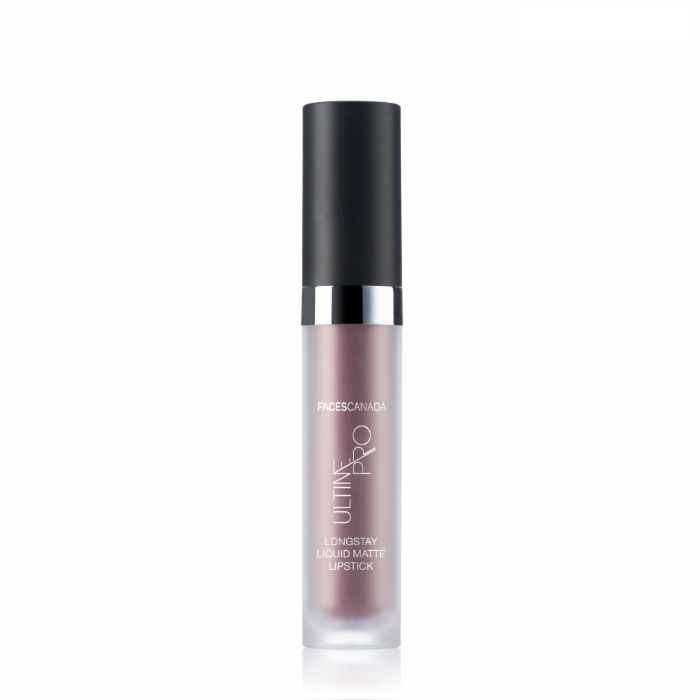 Buy Faces Canada Ultime Pro Longstay Liquid Matte Lipstick - Deep Nude 01 (6 ml) - Purplle
