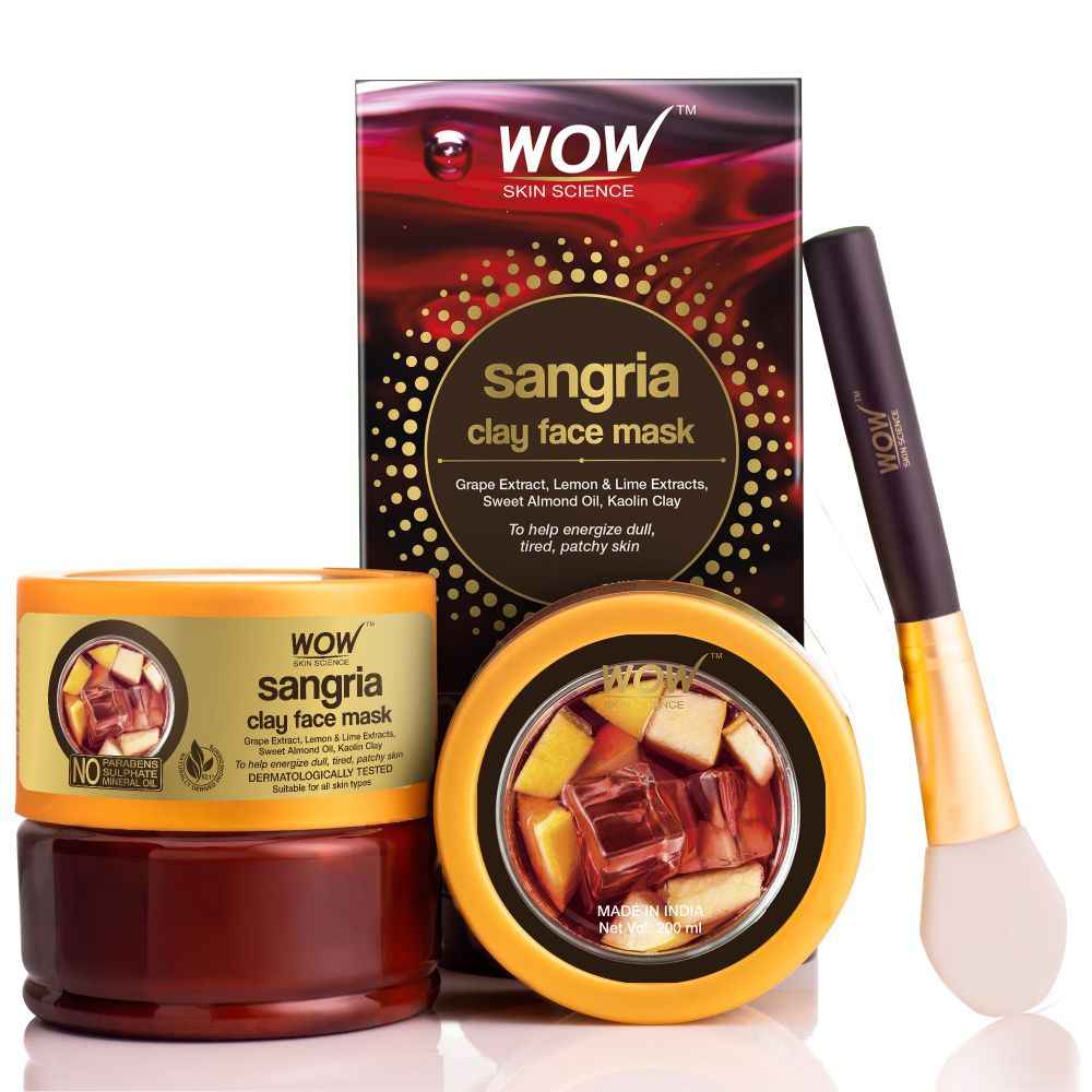 Buy WOW Skin Science Sangria Face Mask (200 ml) - Purplle