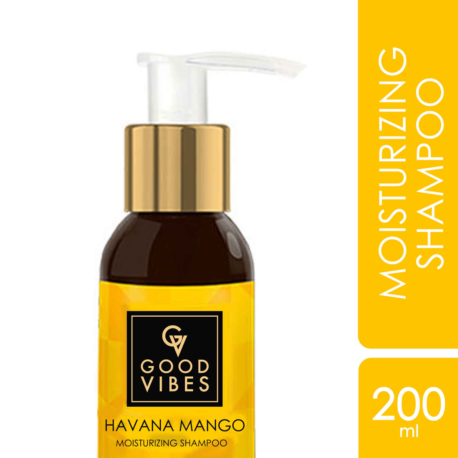 Buy Good Vibes Moisturizing Shampoo - Havana Mango (200 ml) - Purplle
