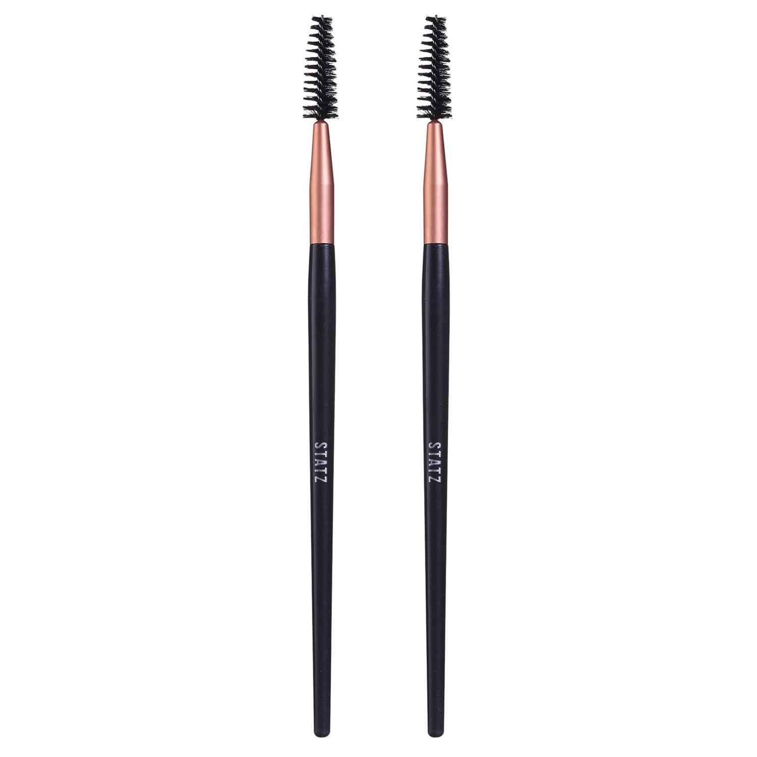 Buy Gary Statz Ergonomic Professional Makeup Mascara Brush - Combo Pack of 2 - Purplle