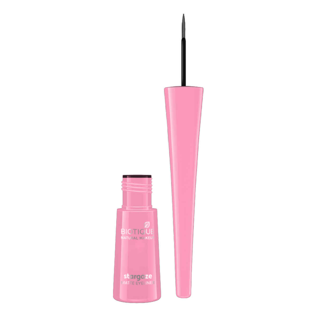 Buy Biotique Natural Makeup Stargaze Matte Eye Liner (Charcoal Black)(3.5 ml) - Purplle