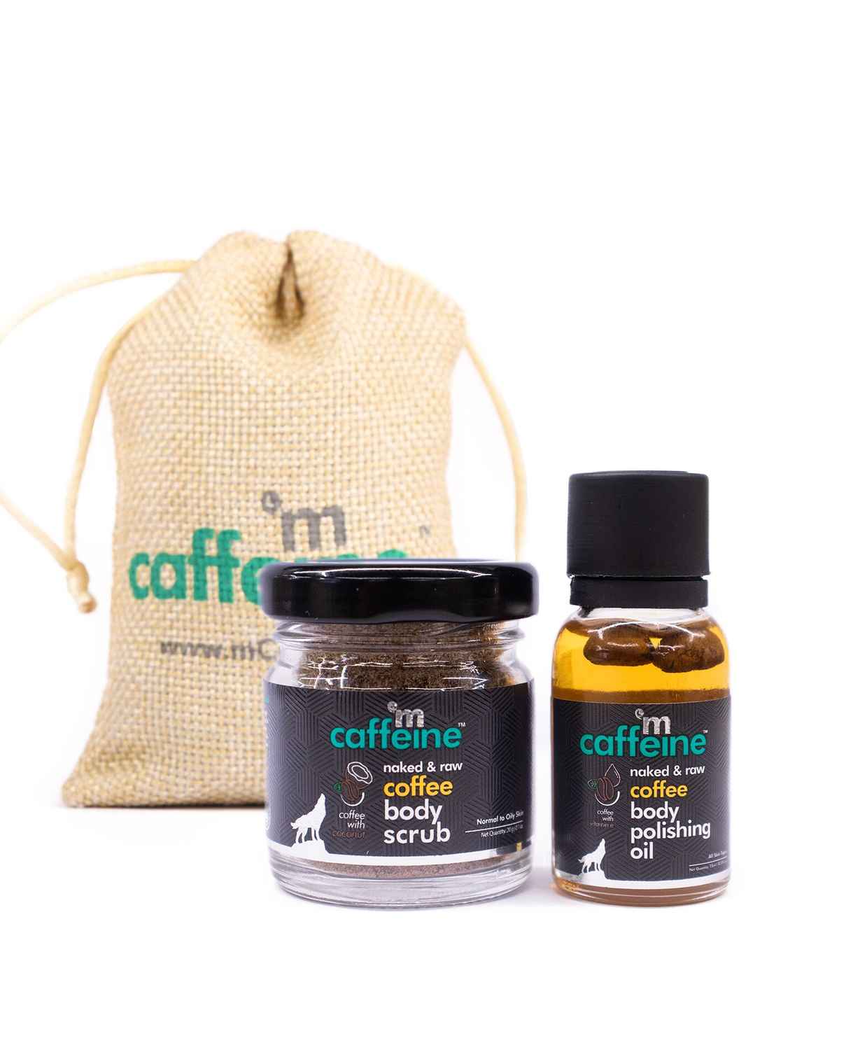 Buy mCaffeine FREE Miniature Cellulite & Stretch Marks Reduction Duo, Combo of 2 - Purplle