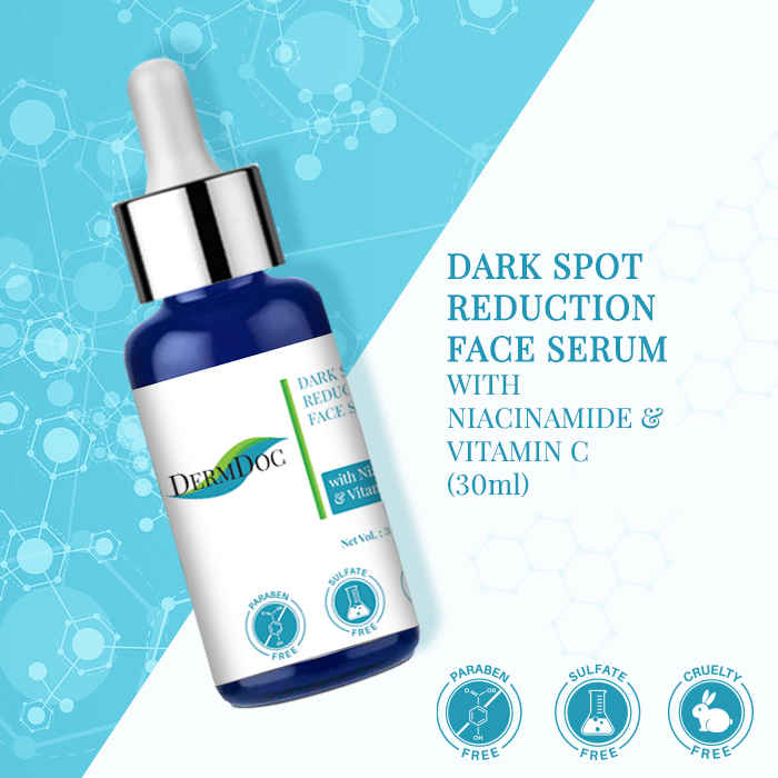 Buy DermDoc Dark Spot Reduction Serum with Niacinamide & Vitamin C (30ml) - Purplle