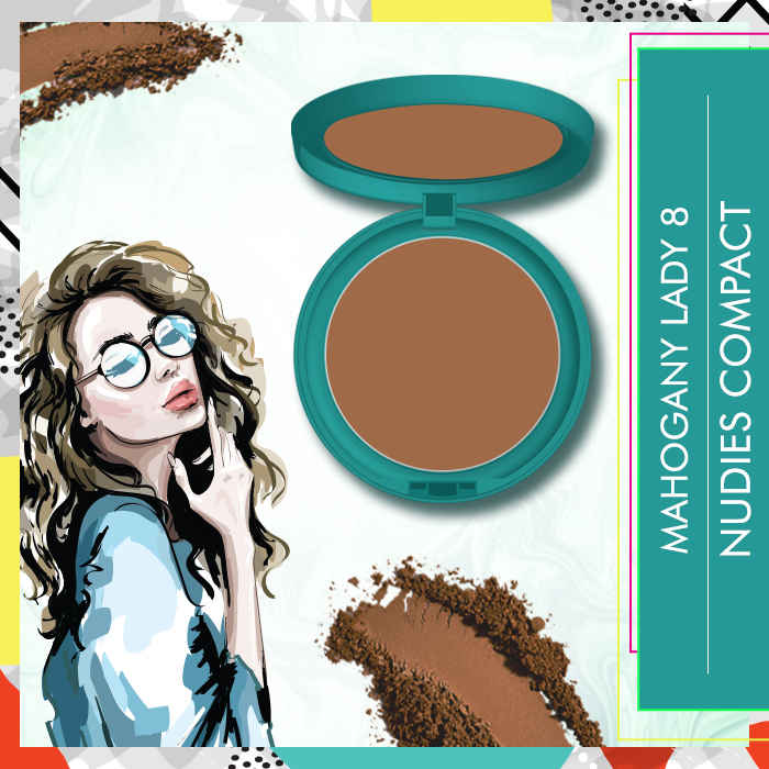 Buy Stay Quirky Nudies Compact| Oil Control| 10hrs Stay| Lightweight| Vegan| Paraben Free - Mahogany Lady 8 (8 g) - Purplle
