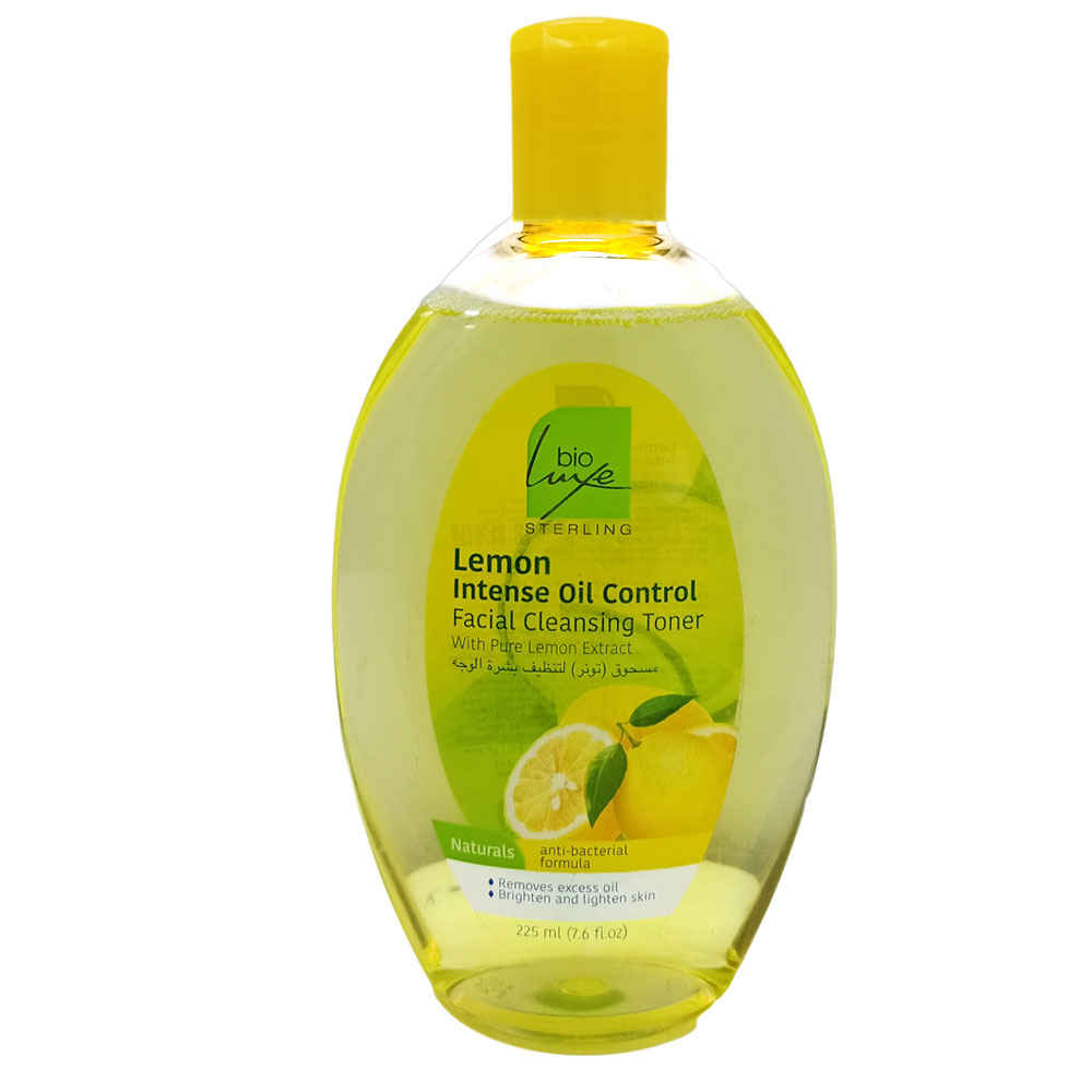 Buy Bio Luxe Sterling Lemon Intense Oil Control Facial Cleansing Toner with Pure Lemon Extract (225 ml) - Purplle
