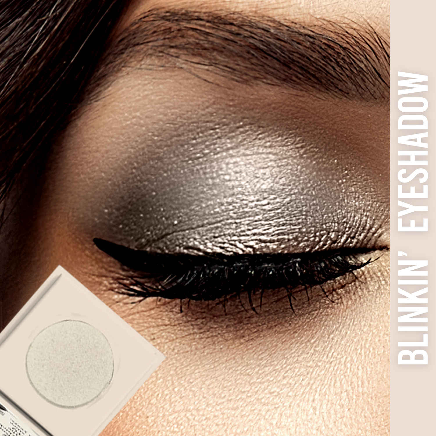 Buy NY Bae Blinkin' Eyeshadow - Hudson 25 (1.2 g) | Silver | Single Eyeshadow | Shimmer Finish | High Colour Payoff | Long lasting | Lightweight - Purplle