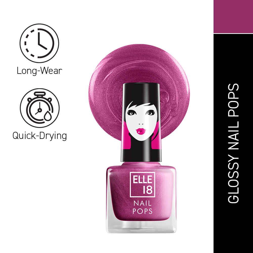Buy Elle18 Nail Pops Nail Color - Shade 02 (5 ml) - Purplle