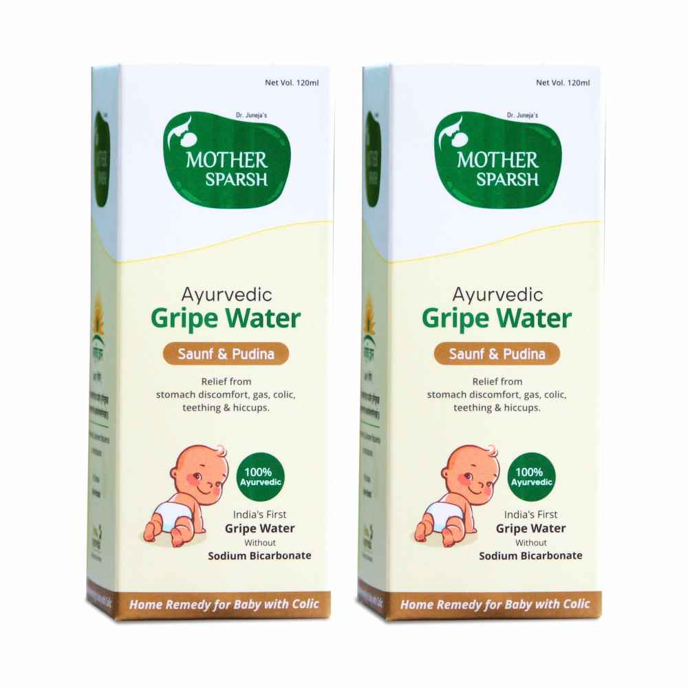 Buy Mother Sparsh Gripe Water 120ml Pack Of 2 - Purplle