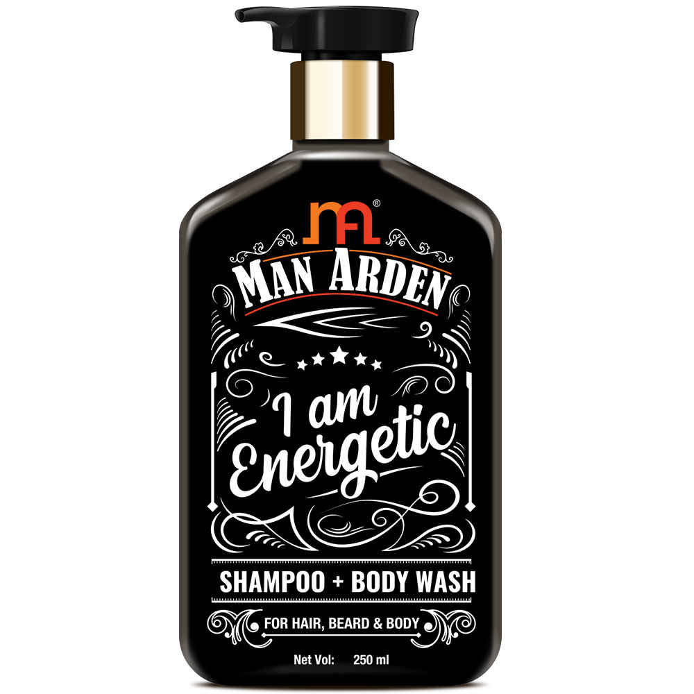 Buy Man Arden I am Energetic Shampoo + Body Wash 250ml - Purplle