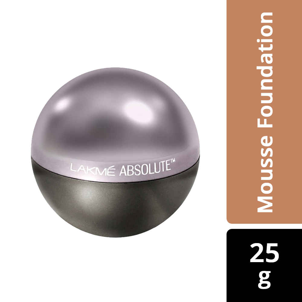 Buy Lakme Absolute Skin Natural Mousse Mattreal Foundation - Medium Caramel (25 g) - Purplle