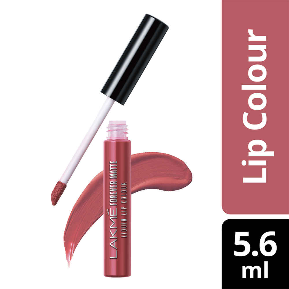 Buy Lakme Forever Matte Liquid Lip Colour, Pink Ballet (5.6 ml) - Purplle