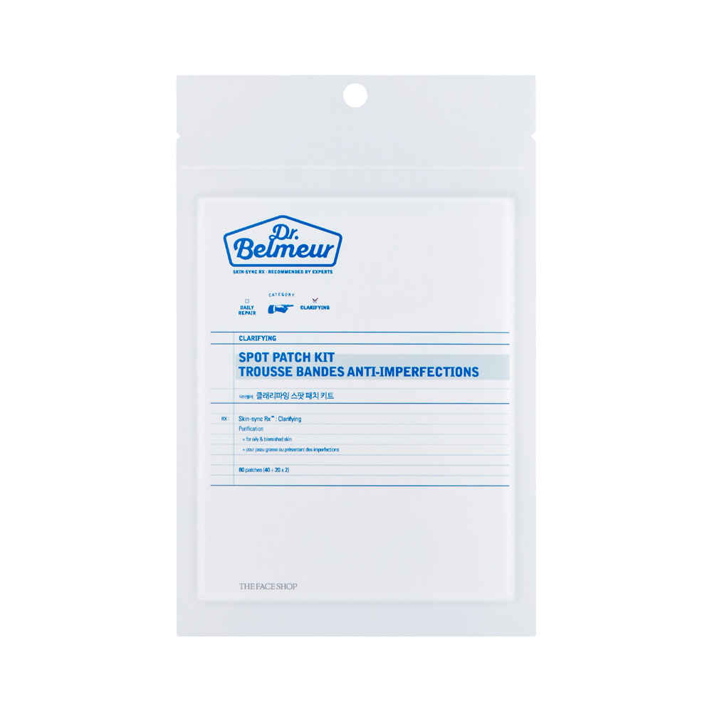 Buy The Face Shop Dr.Belmeur Clarifying Acne Spot Patch Kit (80 Patches) - Purplle