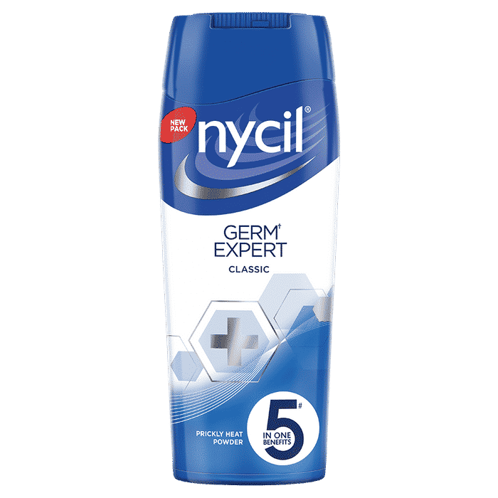 Buy Nycil Classic Caring & Protection Prickly Heat Powder (50 g)(Pack of 2) - Purplle