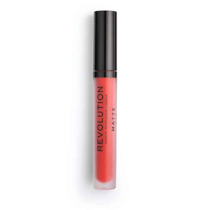 Buy Makeup Revolution Cherry 132 Matte Lip (3 ml) - Purplle