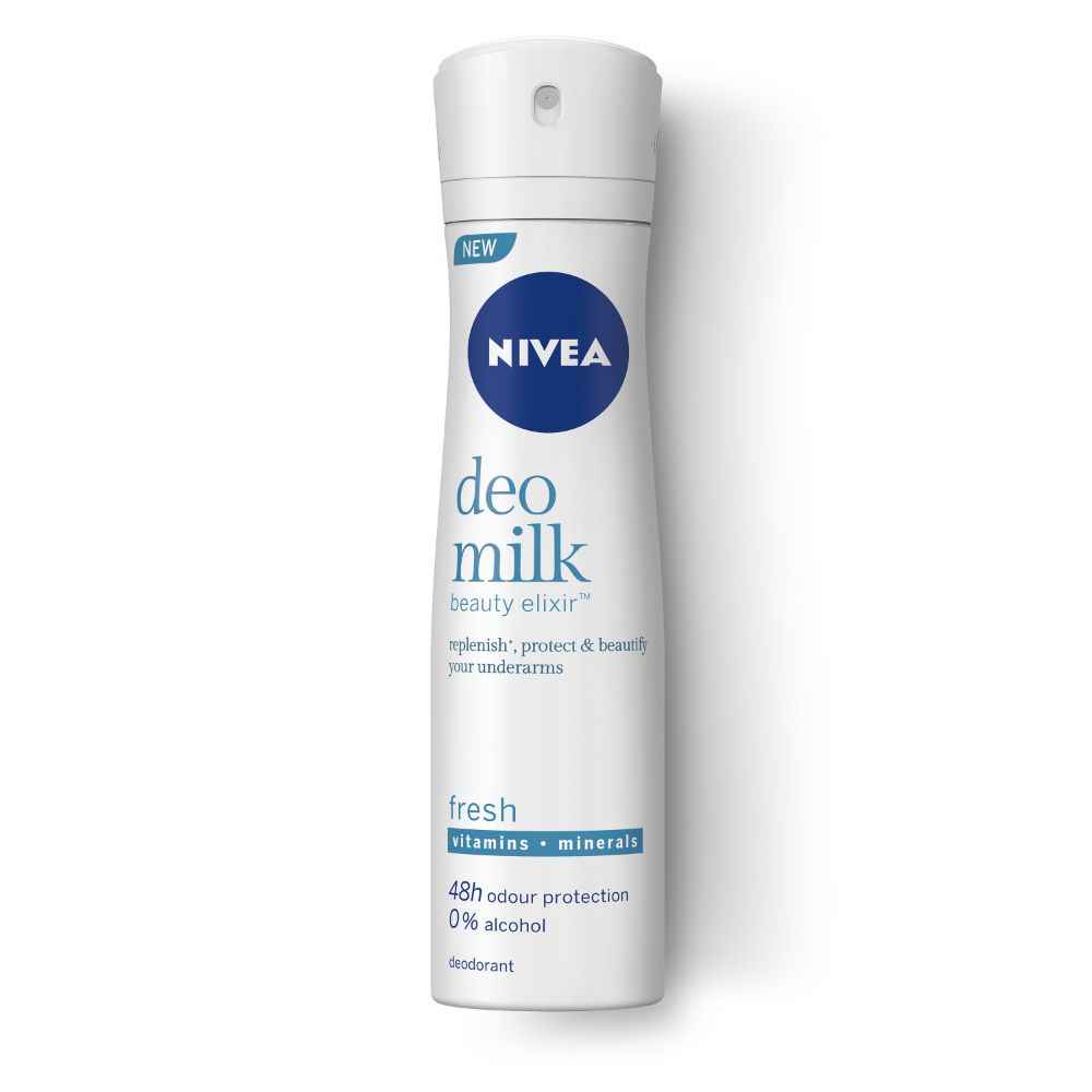 Buy NIVEA WOMEN Deodorant DEO MILK Fresh (150 ml) - Purplle