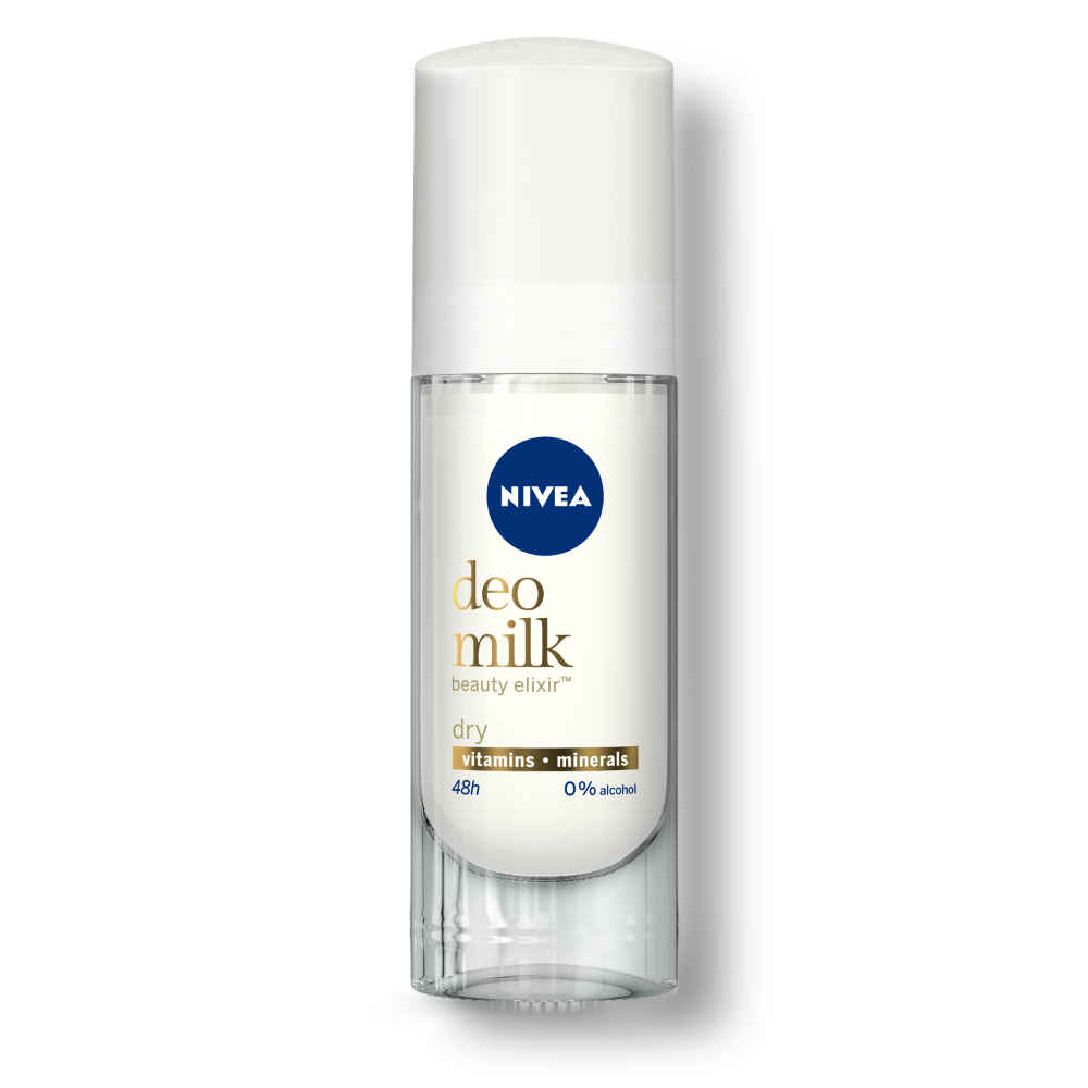 Buy NIVEA WOMEN Deodorant DEO MILK Dry Roll On (40 ml) - Purplle