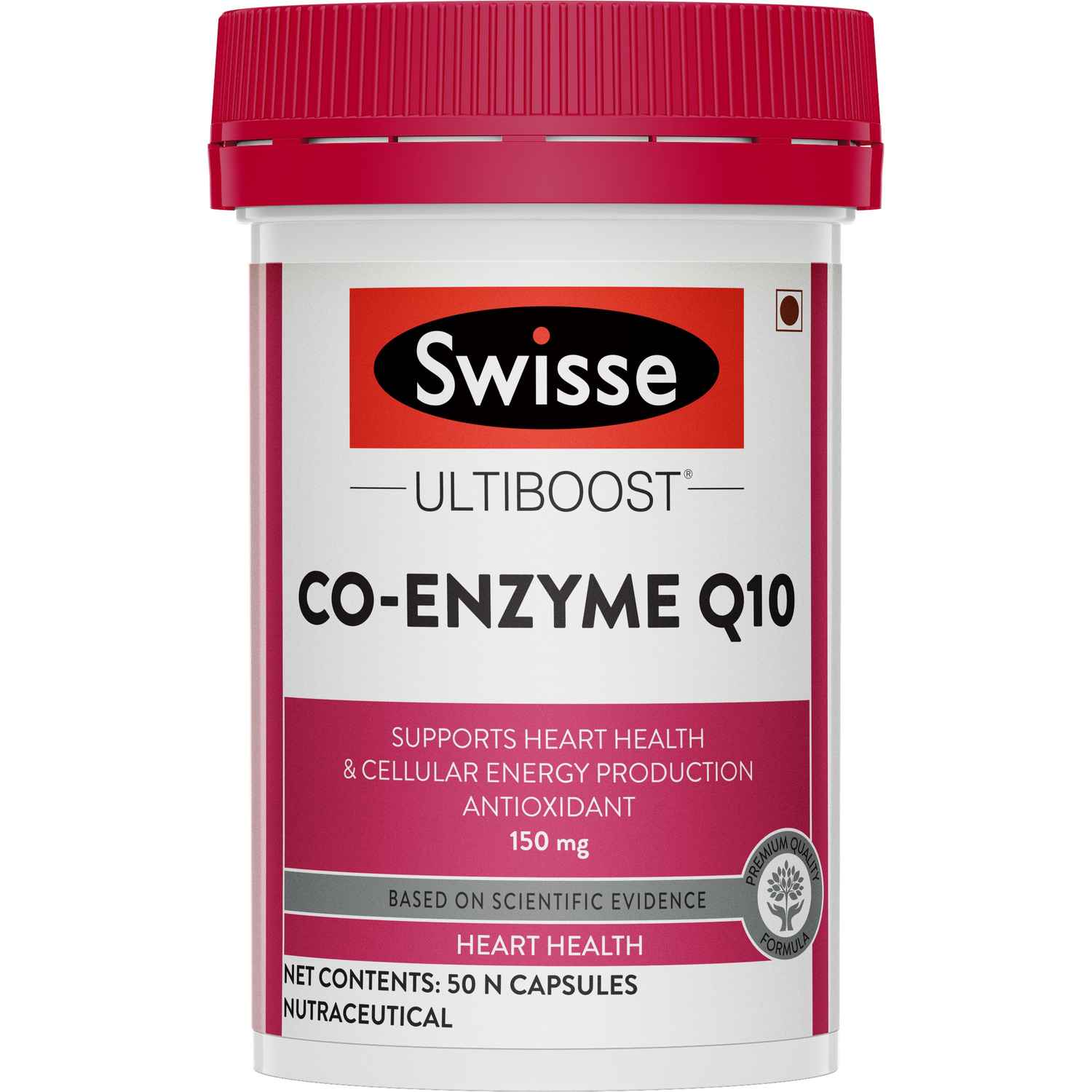 Buy Swisse Ultiboost Co Enzyme Q-10 Supplement for Healthy Heart & Energy Metabolism - 50 Tablets - Purplle