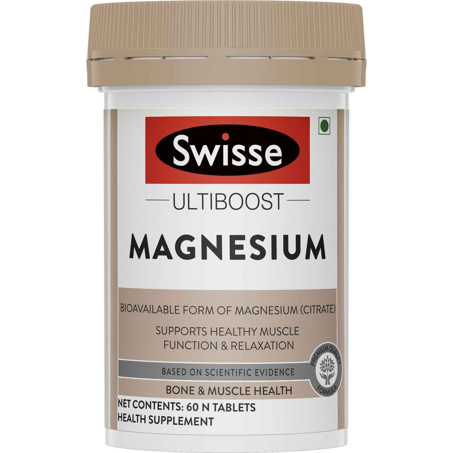 Buy Swisse Ultiboost Magnesium Supplement for Immunity, Muscle Energy & Heart Health – 60 Tablets - Purplle