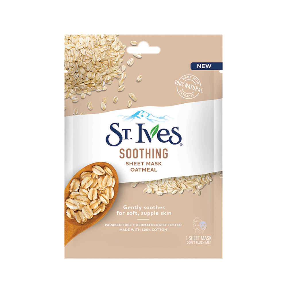 Buy St. Ives Oatmeal Soothing Sheet Mask 1 nos - Purplle