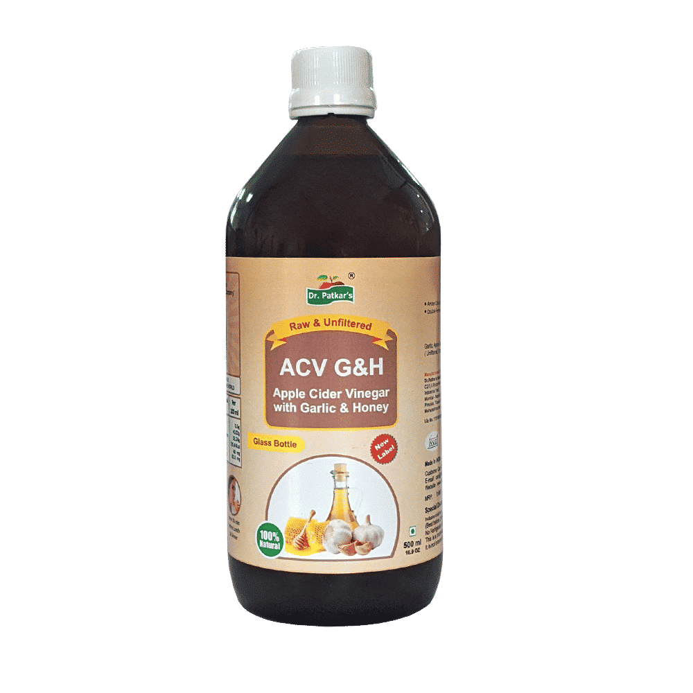 Buy Dr. Patkar's Apple Cider Vinegar With Garlic And Honey (500 ml) - Purplle