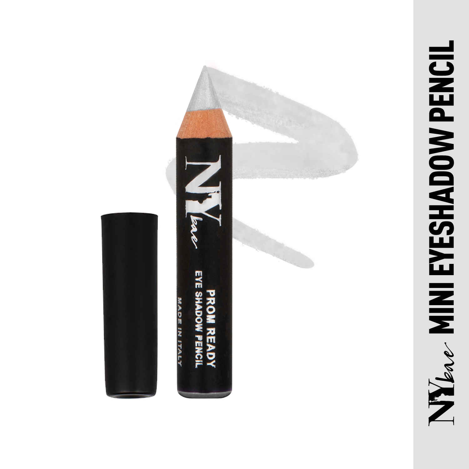 Buy NY Bae Prom Ready - Ball Gown 4 (1.5 g) | Mini Eyeshadow Pencil | Silver | Glitter Finish | Enriched With Coconut Oil | Highly Pigmented | Lightweight | Lasts Upto 8 Hours | Easily Blendable | Cruelty Free - Purplle