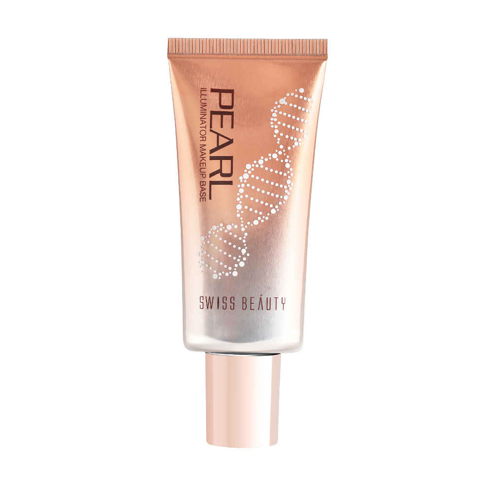 Buy Swiss Beauty Pearl Illuminator Makeup Base - Silver-Pink (35 g) - Purplle