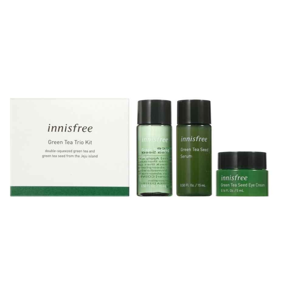 Buy Innisfree Green Tea Trio Kit Combo of 3 - Purplle