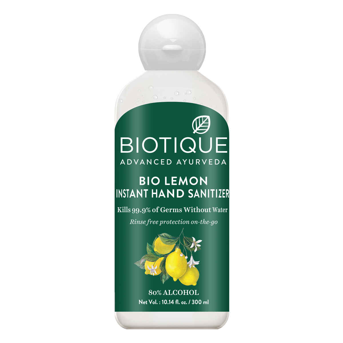 Buy Biotique Bio Lemon Instant Hand Sanitizer (300 ml) - Purplle