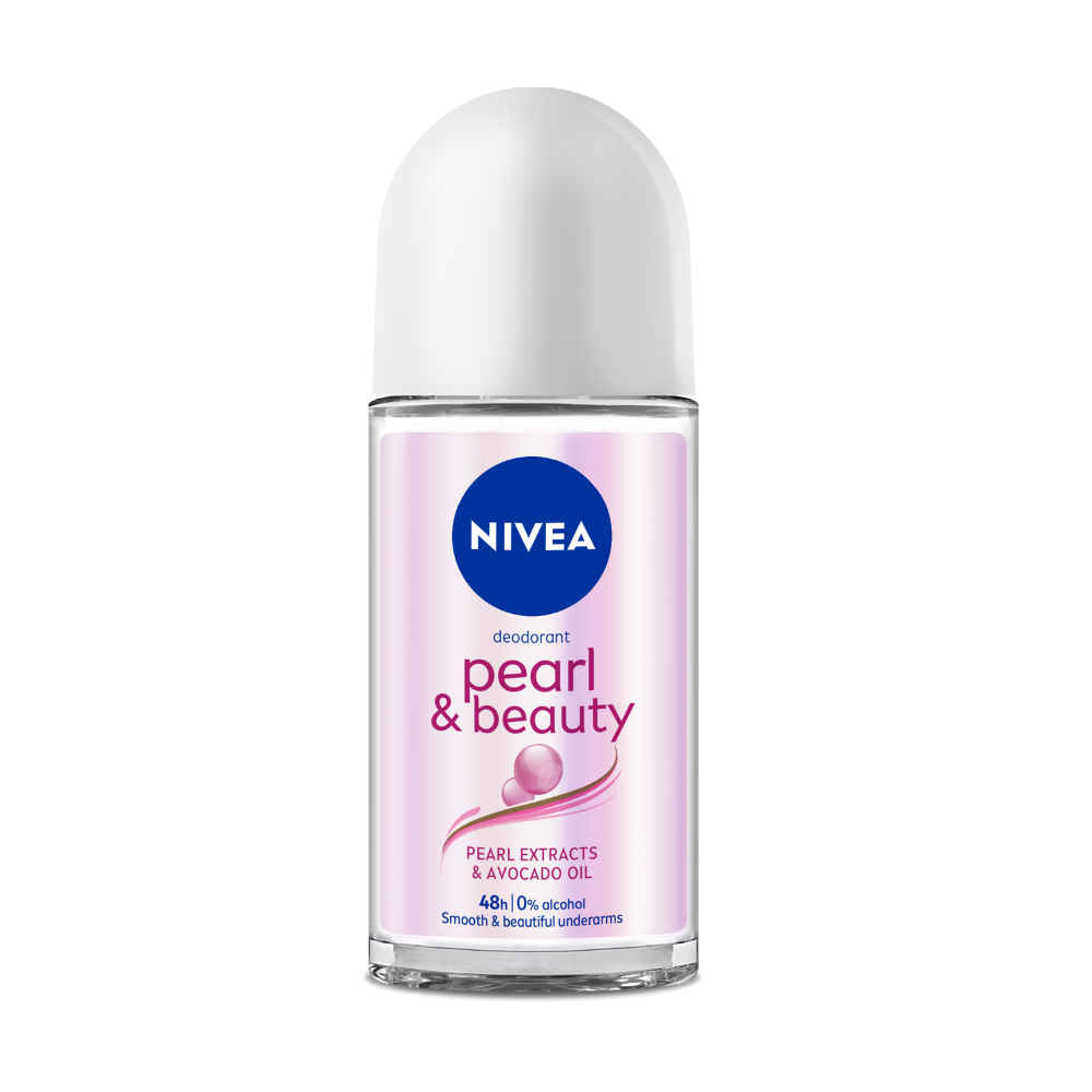 Buy Nivea Pearl & Beauty Deo Roll-on For Women (50 ml) - Purplle